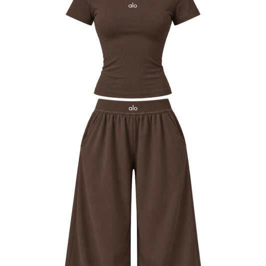 Brown Alo Set