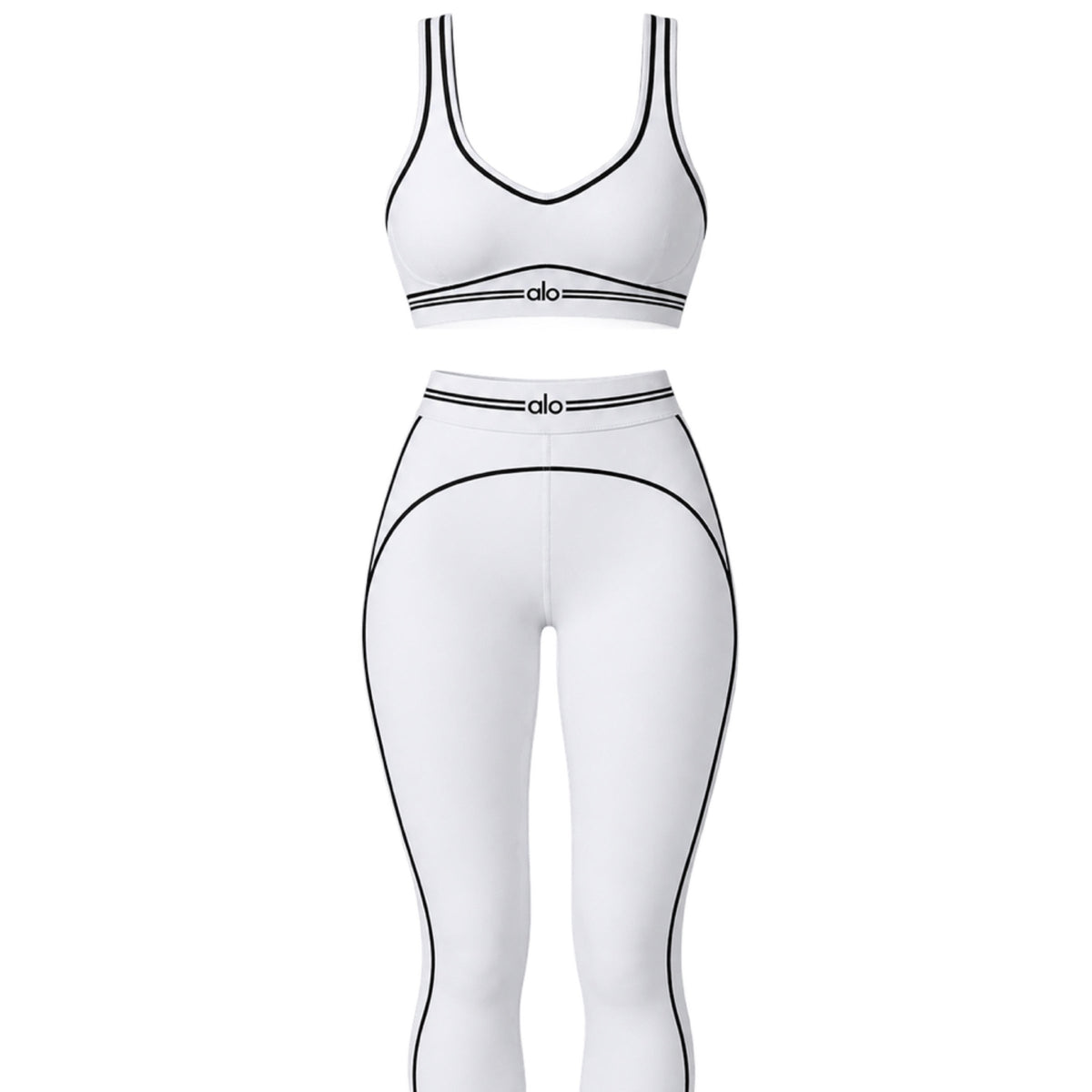 Alo Yoga Set White