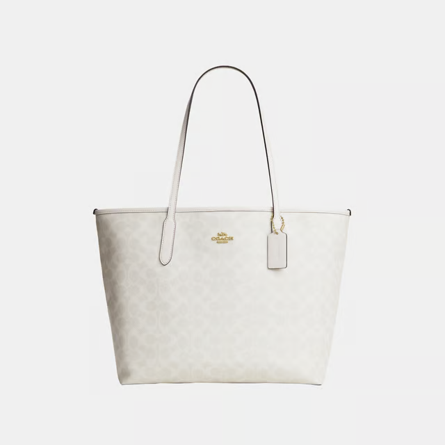 White Tote Bag