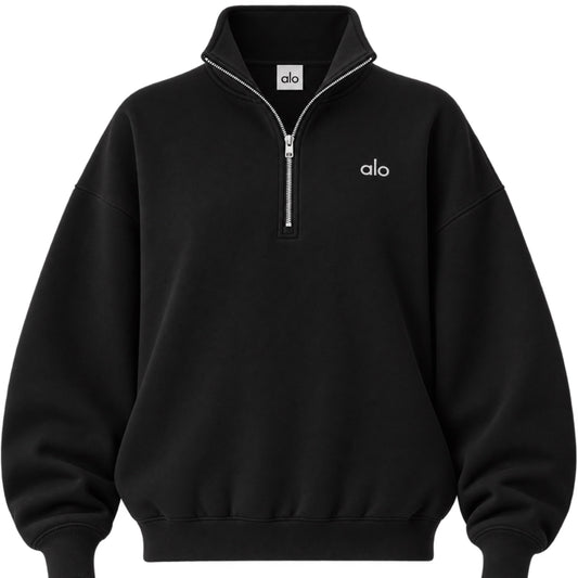 Black Alo Quarter Zip