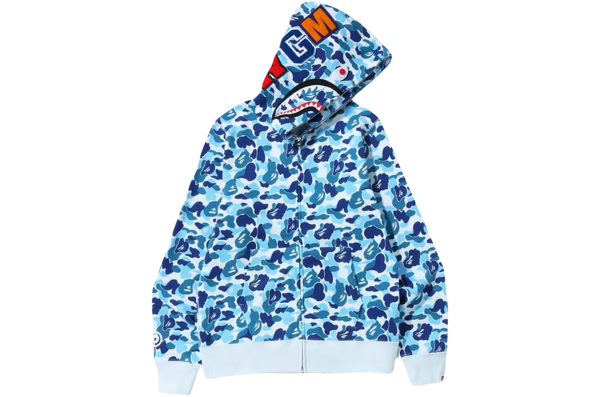 Bape Crocs - Camo Blue