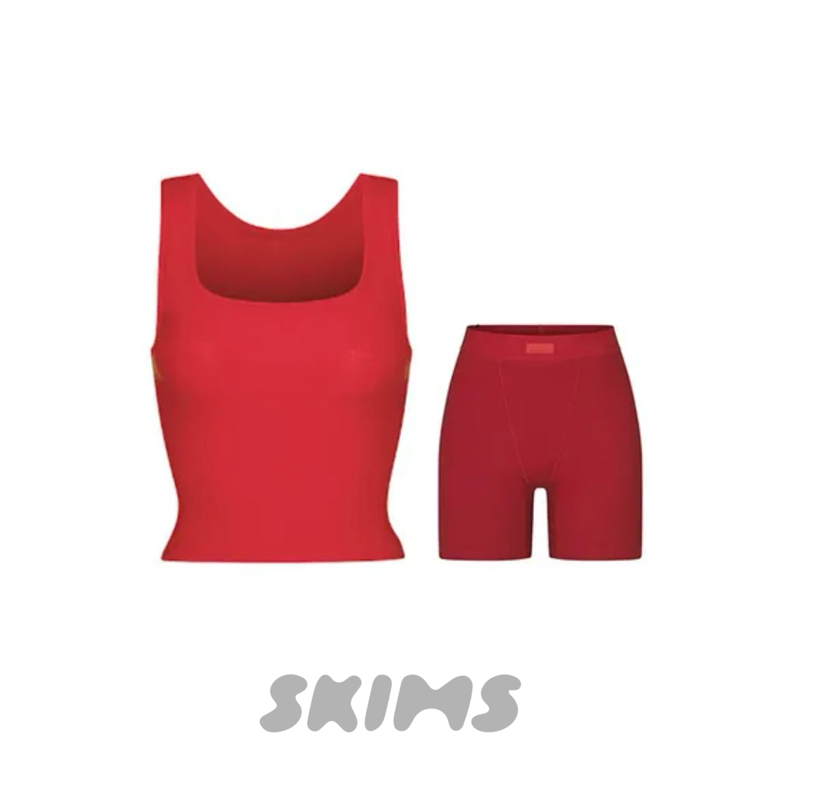 Red Skims Set w/ Shorts