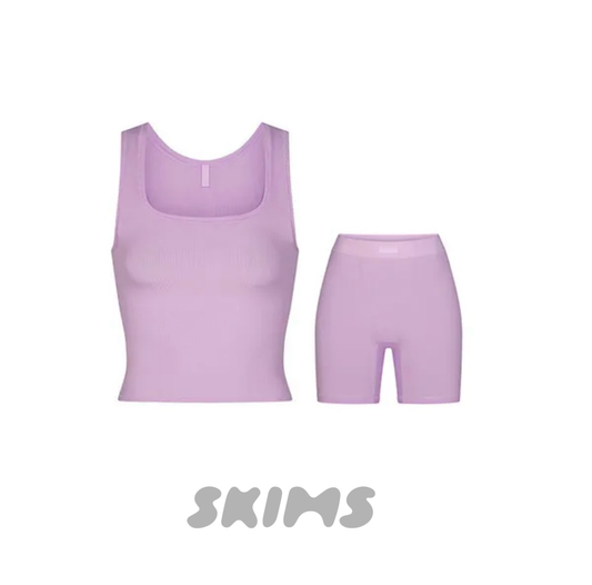 Purple Skims Set w/ Shorts
