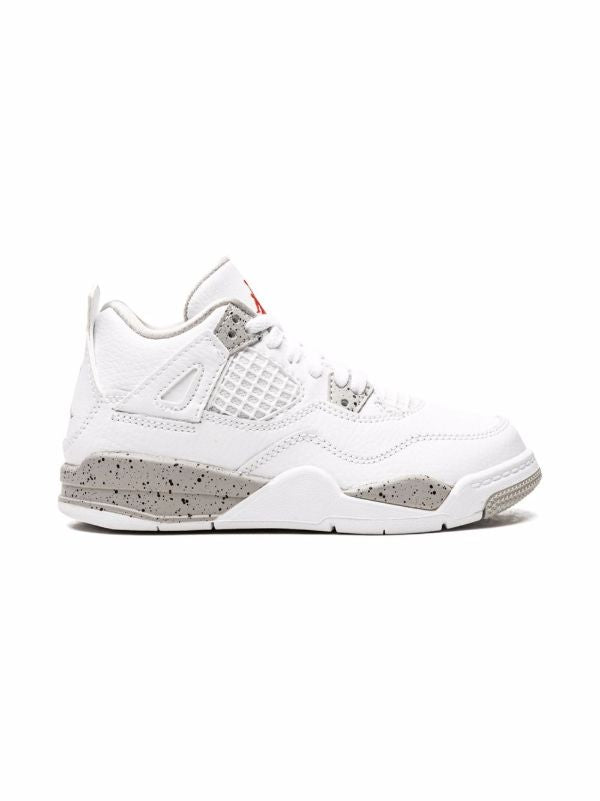 White Oreo Jordan 4’s
