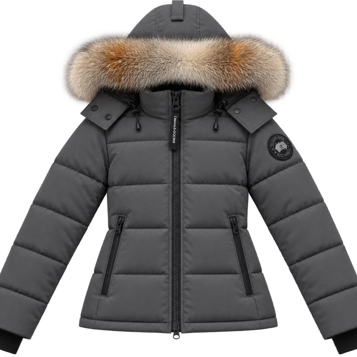 Dark Grey Chelsea Parka