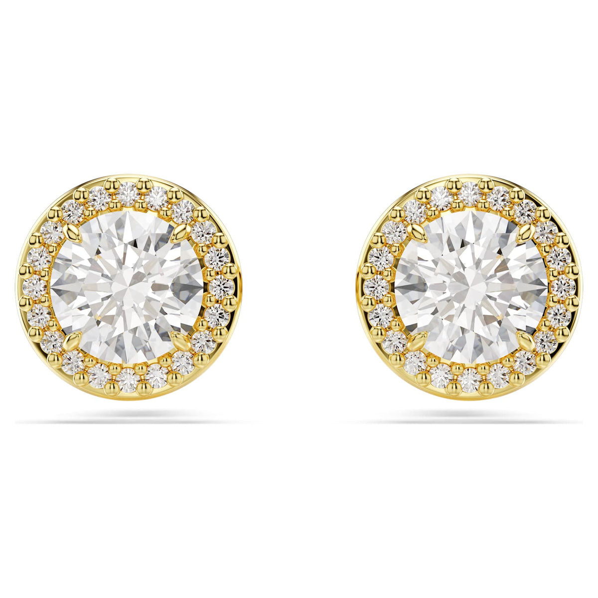 Gold Swarovski Earring