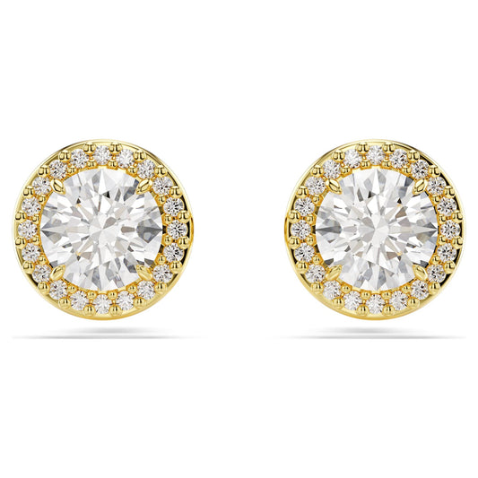 Gold Swarovski Earring