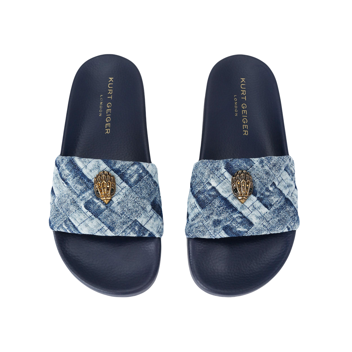 Denim Kurt Slides