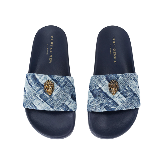 Denim Kurt Slides