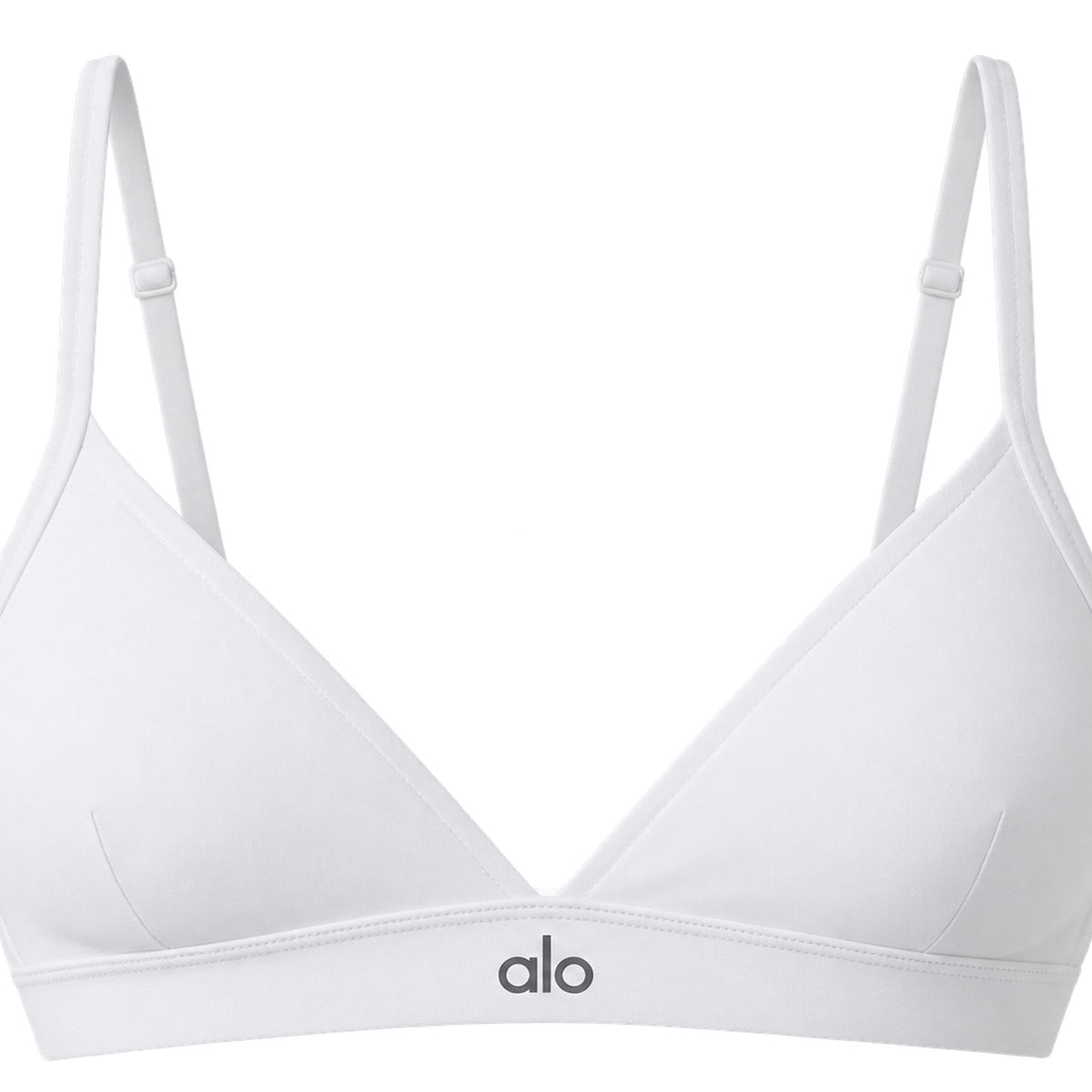 White Alo Bra