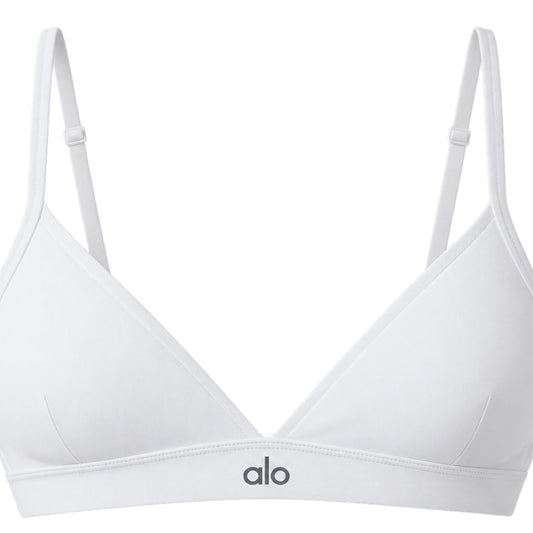 White Alo Bra